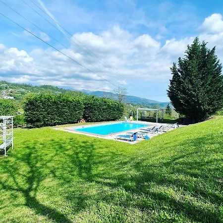 Villa Casa Di Pietra En El Norte De Lucca, Toscana Camporgiano