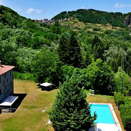 Casa Di Pietra En El Norte De Lucca, Toscana Camporgiano