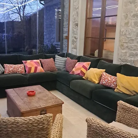 Casa Di Pietra En El Norte De Lucca, Toscana Villa