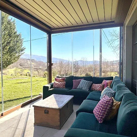 Casa Di Pietra En El Norte De Lucca, Toscana *