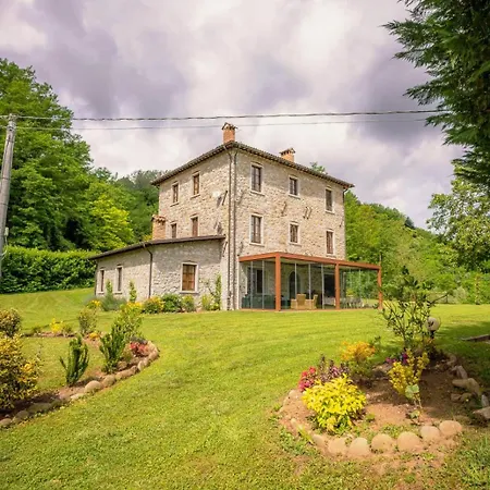 Villa Casa Di Pietra En El Norte De Lucca, Toscana Camporgiano