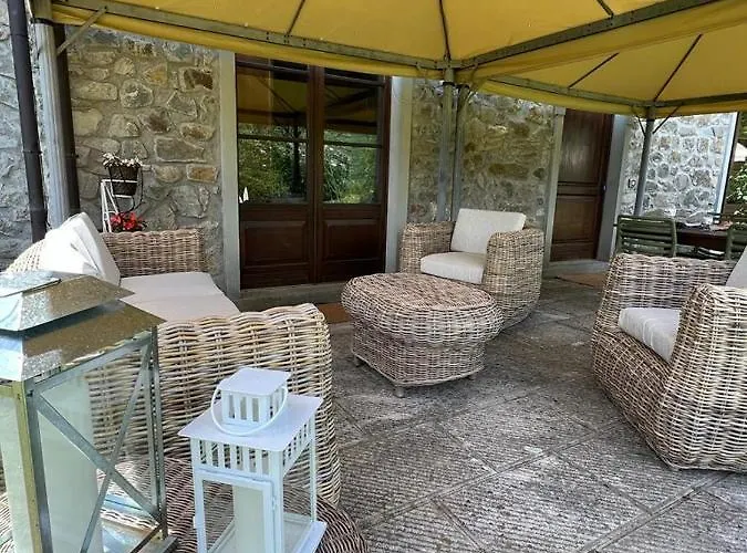 Casa Di Pietra En El Norte De Lucca, Toscana Villa *