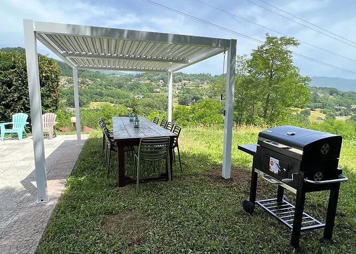 Casa Di Pietra En El Norte De Lucca, Toscana Villa *