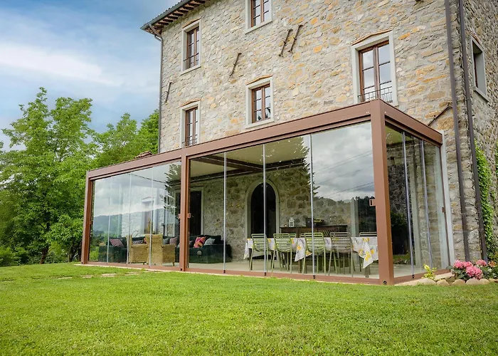 Villa Casa Di Pietra En El Norte De Lucca, Toscana Camporgiano