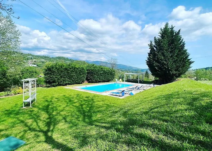 Villa Casa Di Pietra En El Norte De Lucca, Toscana Camporgiano