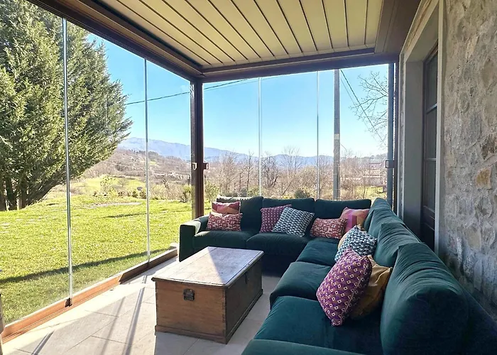 Casa Di Pietra En El Norte De Lucca, Toscana *
