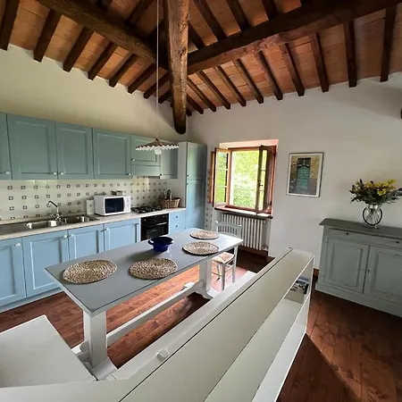 Casa Di Pietra En El Norte De Lucca, Toscana Villa