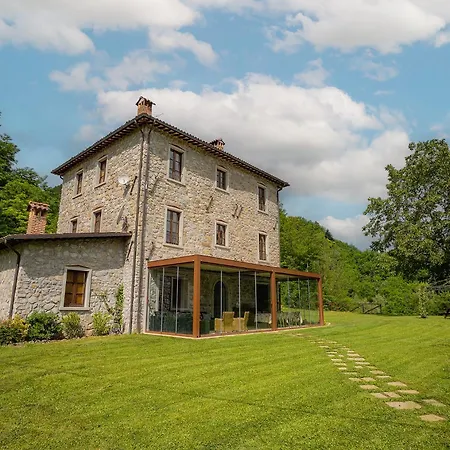 Casa Di Pietra En El Norte De Lucca, Toscana Camporgiano